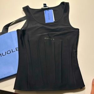 Mugler X H&M corset - never been worn (NWT)